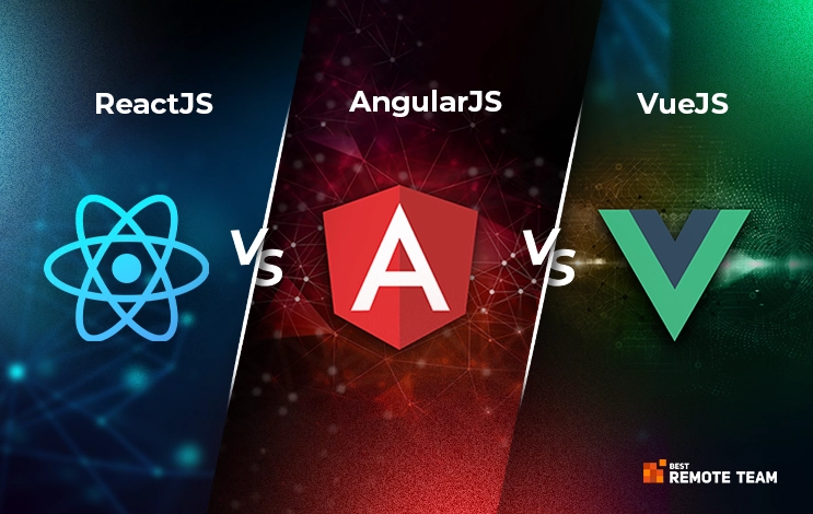 reactjs angularjs vuejs