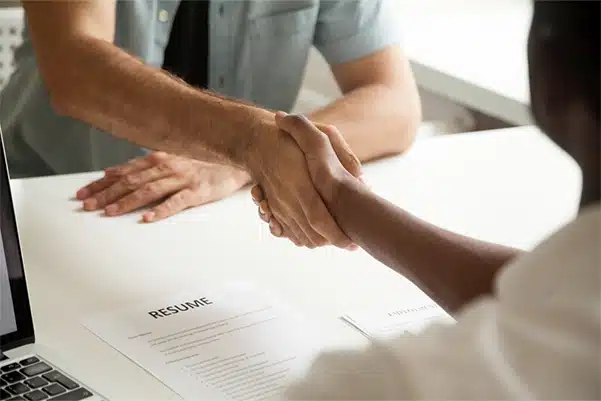 Quick hiring process