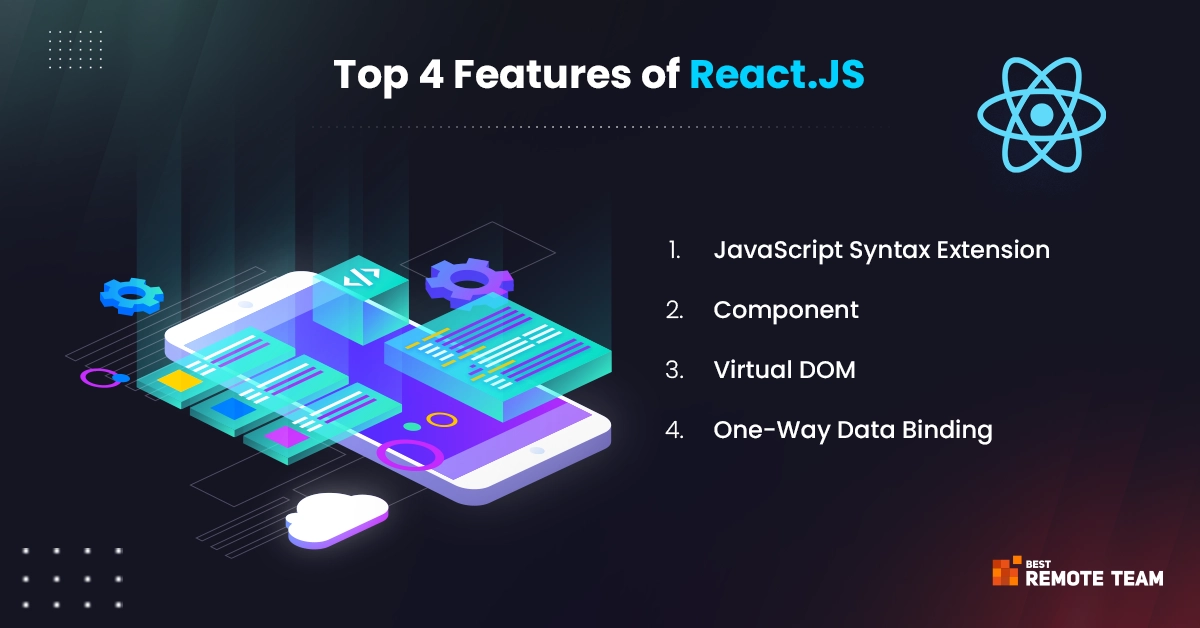 Top 4 Features of React