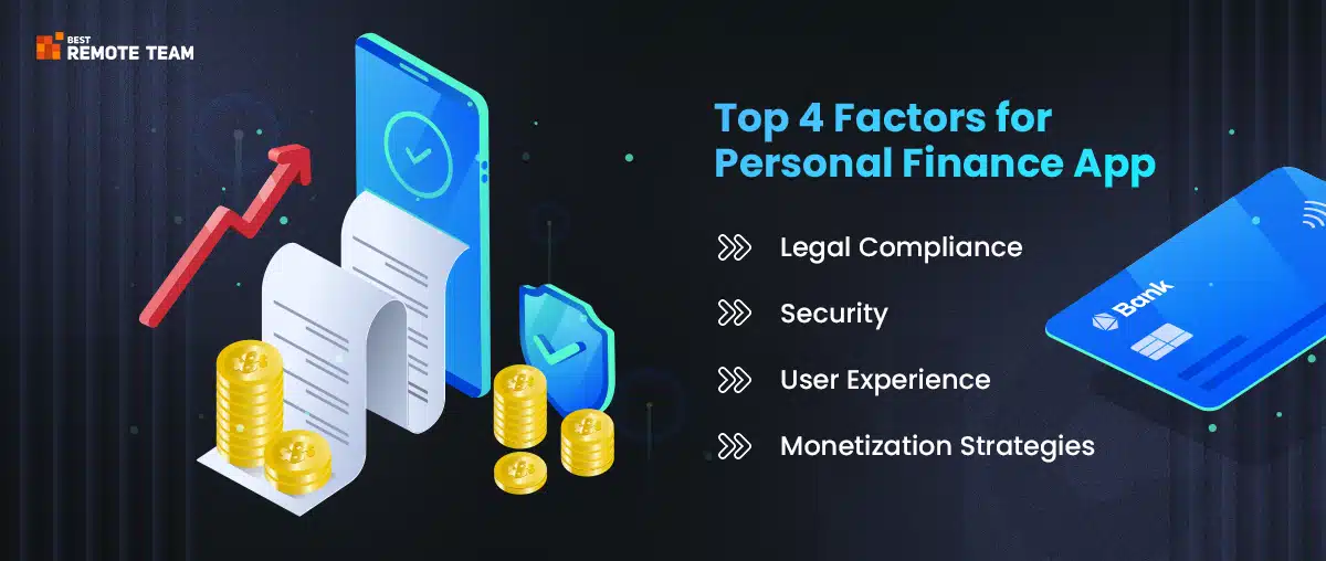 top 4 factors for personal finance app