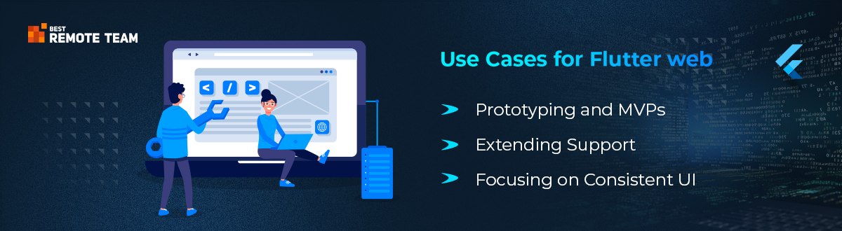 use cases for flutter web