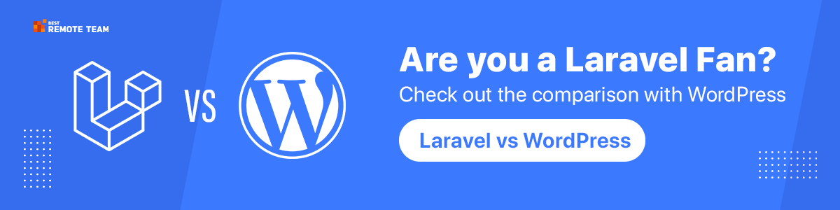 laravel vs wordpress