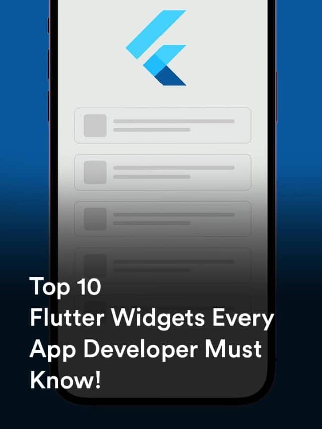 flutter widgets