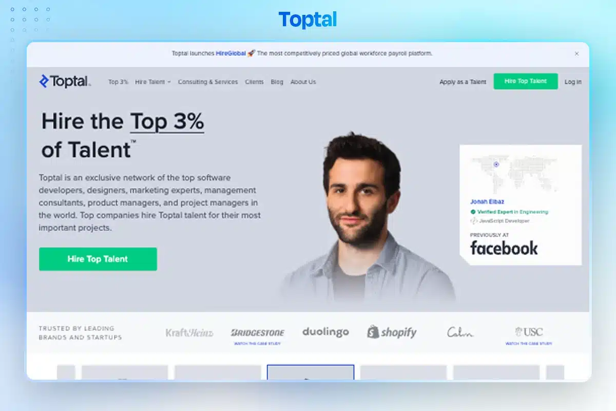 toptal marketplace 