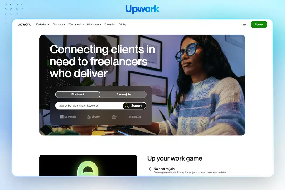upwork freelance platform