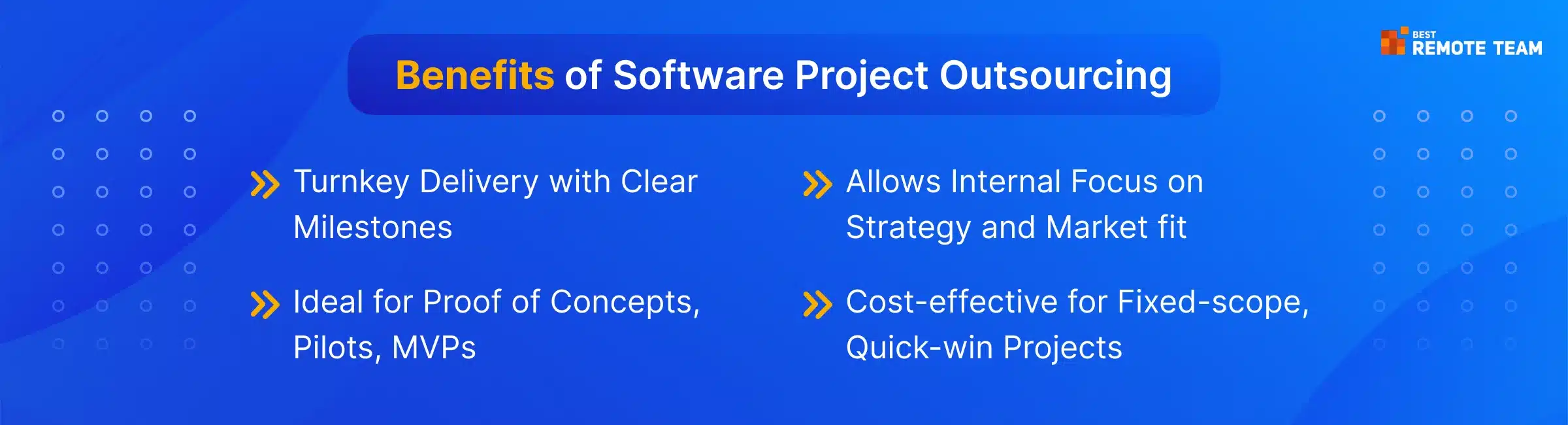 benefits of software development project outsourcing